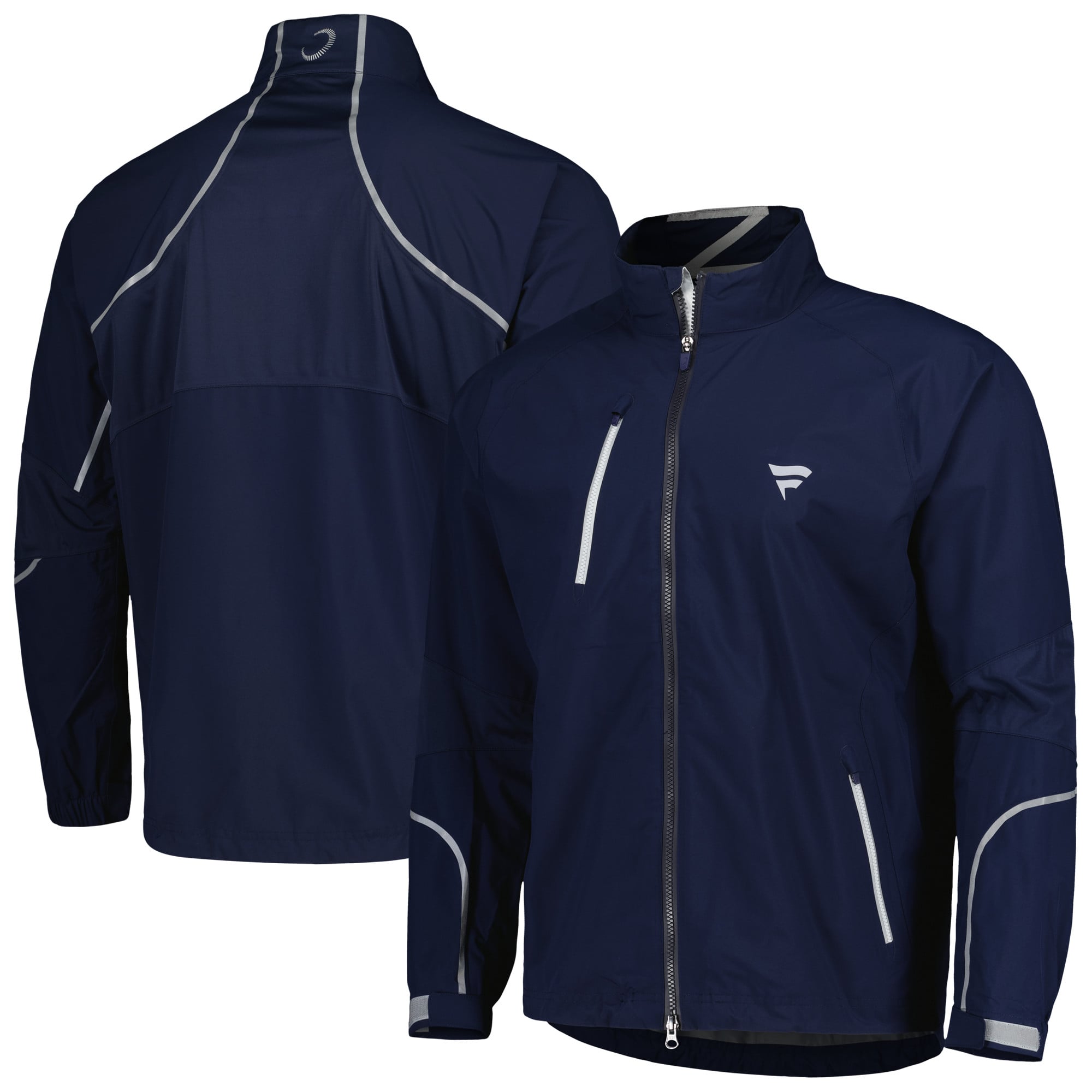 Giacca da uomo con zip intera Raglan Zero Restriction Navy Fanatics Corporate Power Torque