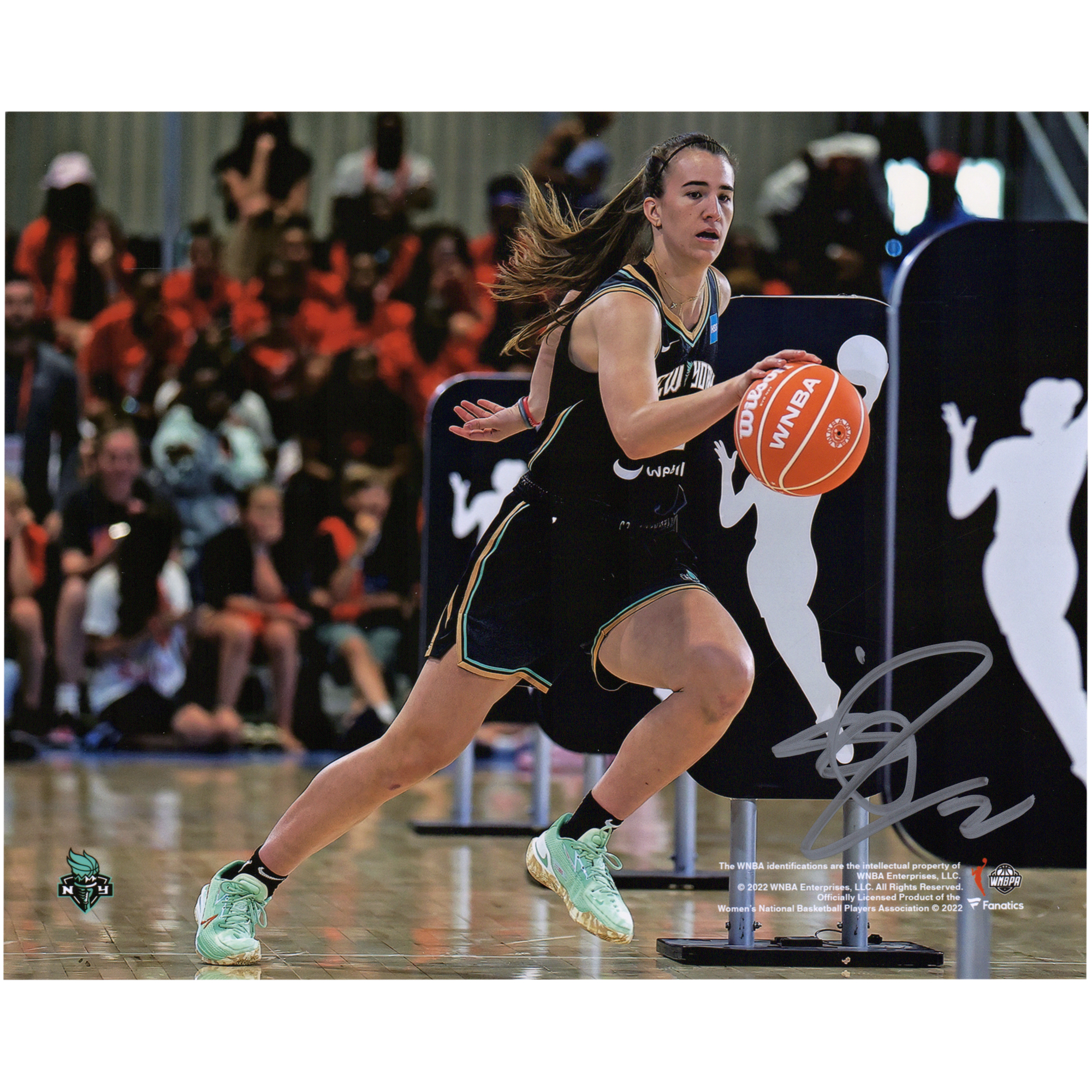 Sabrina Ionescu New York Liberty Autographed 8″ x 10″ All-Star Skill Challenge Photograph Sabrina Ionescu New York Liberty Autographed 8″ x 10″ All-Star Skill Challenge Photograph
