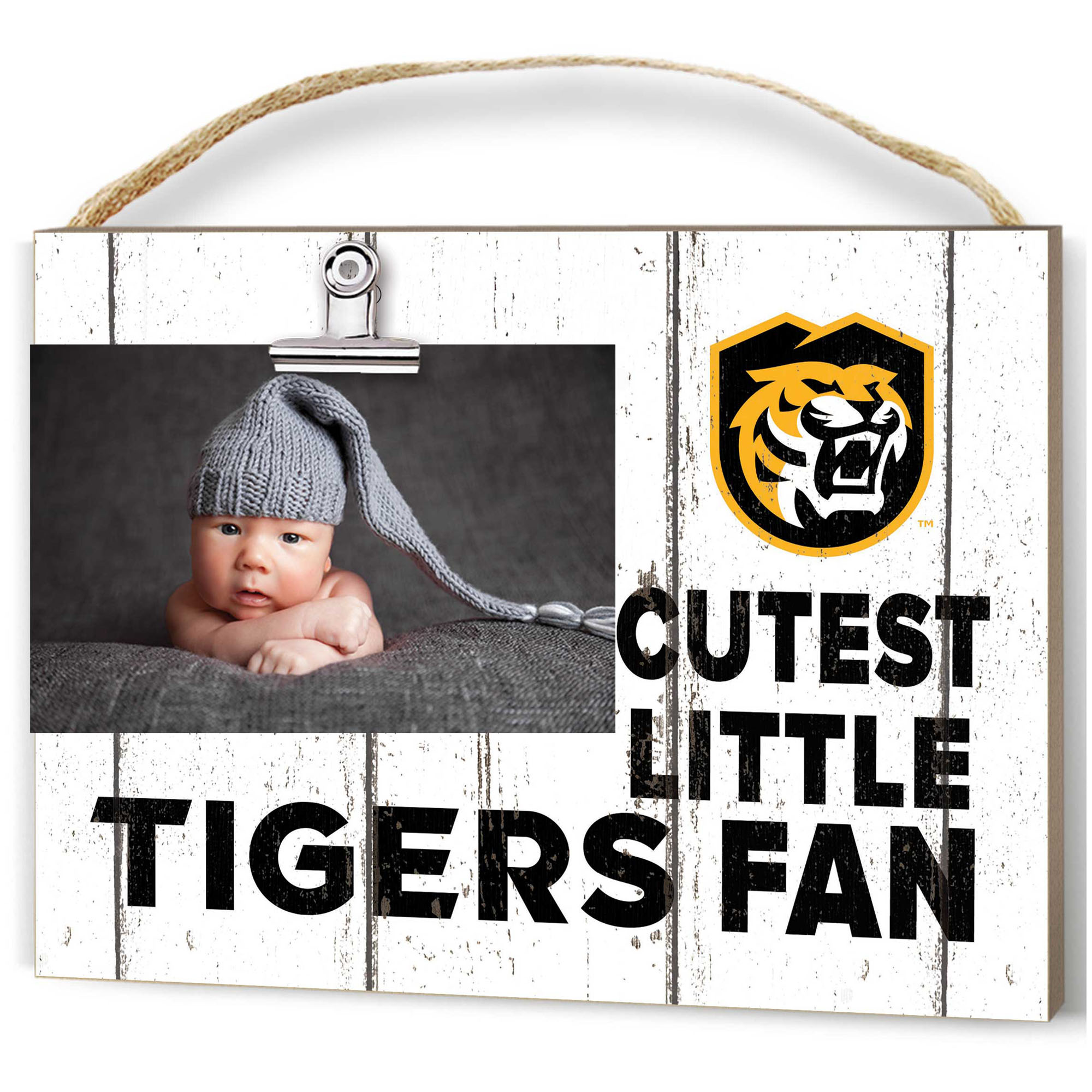 Colorado College Tigers 8'' x 10'' Cutest Little Weathered Logo Clip Photo Frame