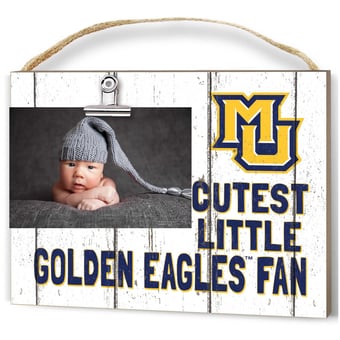Marquette Golden Eagles 8'' x 10'' Cutest Little Weathered Logo Clip Photo Frame