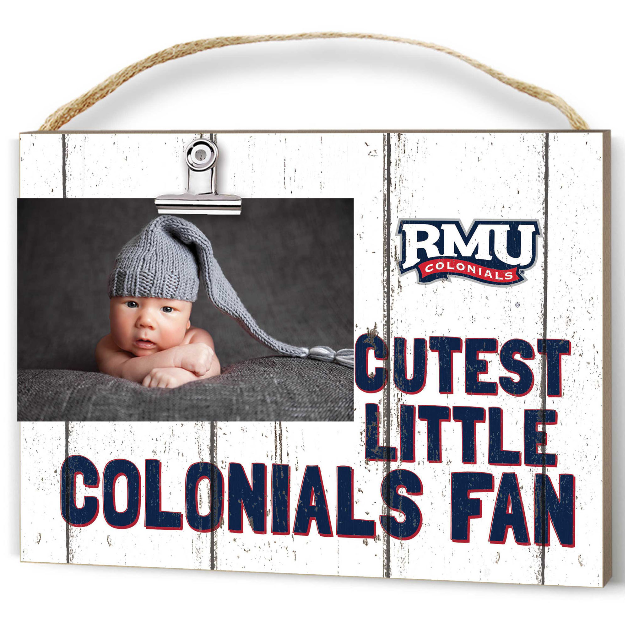 Jardine Robert Morris Colonials 8'' x 10'' Cutest Little Weathered Logo Clip Photo Frame