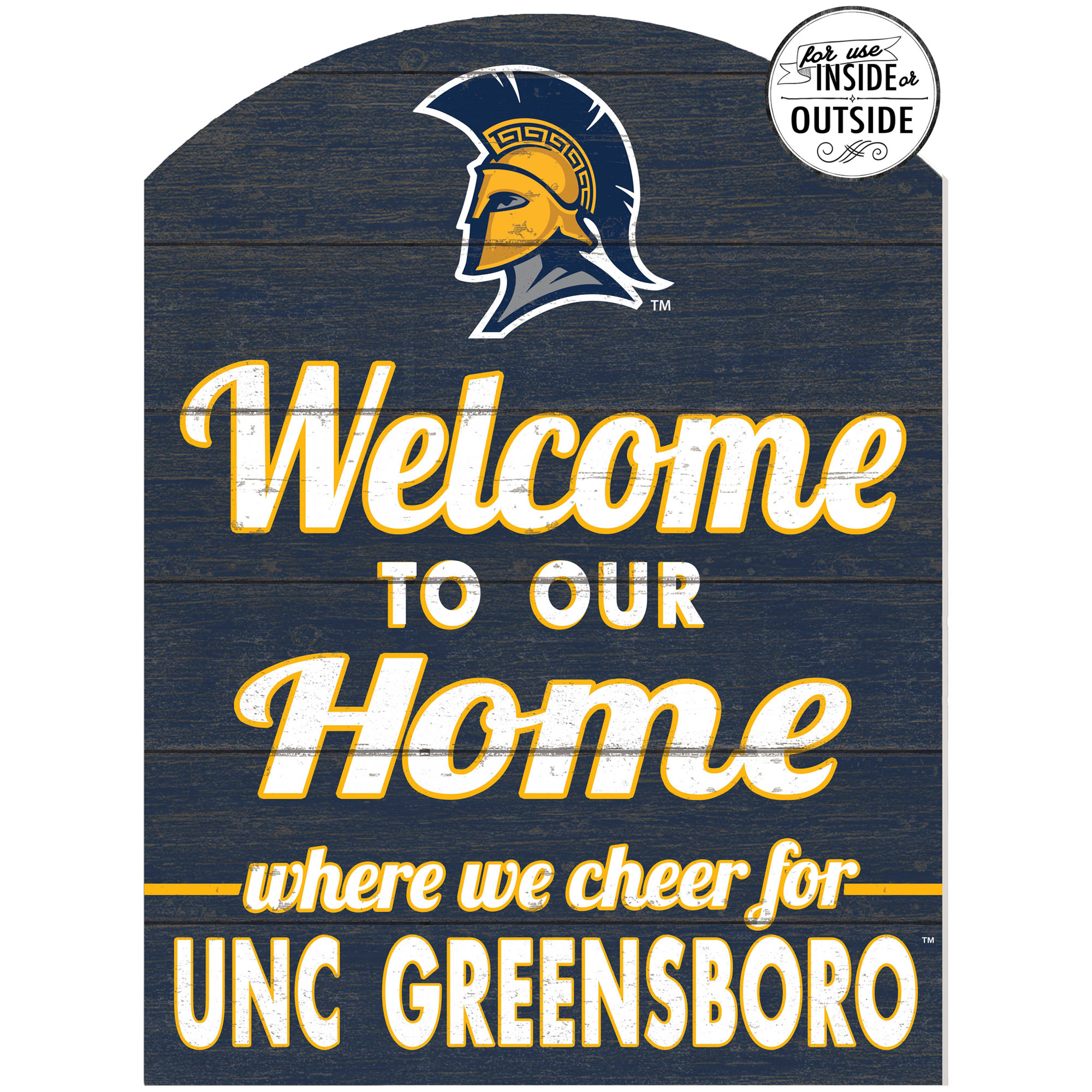 UNCG Spartans 16'' x 22'' Indoor/Outdoor Marquee Sign