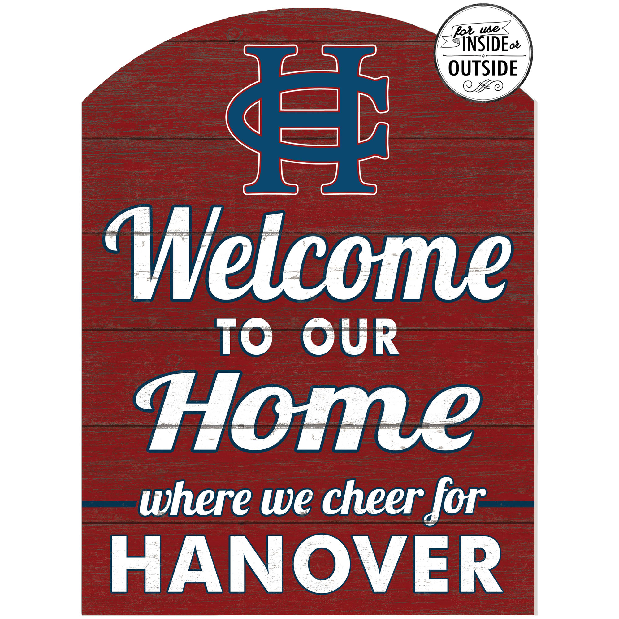 Hanover Panthers 16'' x 22'' Indoor/Outdoor Marquee Sign