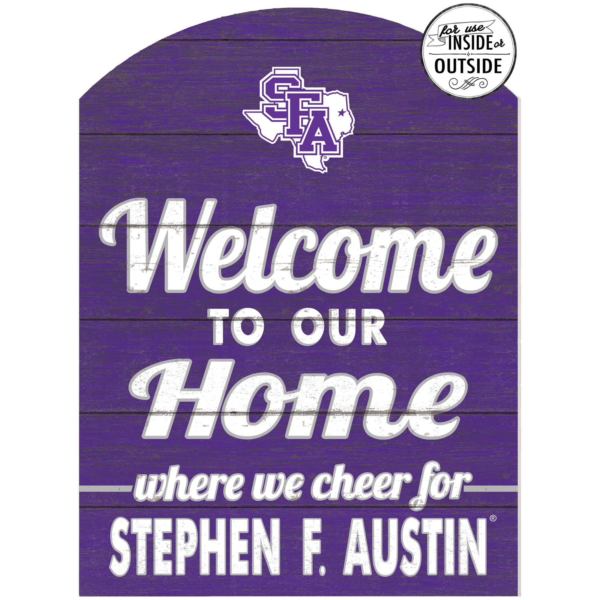 Stephen F Austin Lumberjacks 16'' x 22'' Indoor/Outdoor Marquee Sign