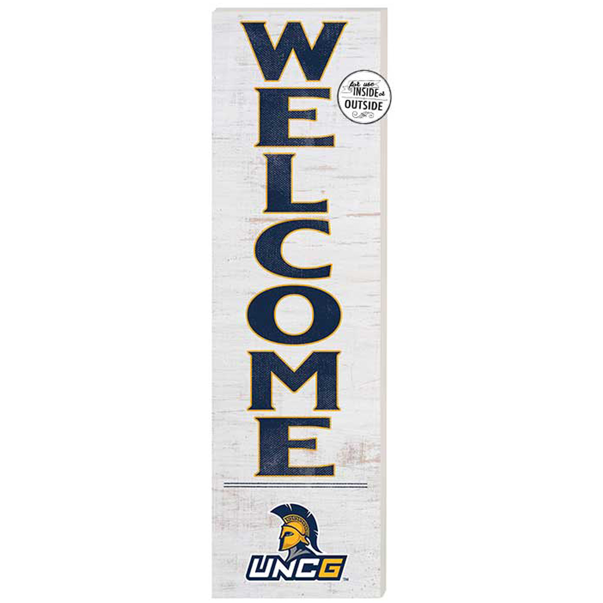 UNCG Spartans 10” x 35” Indoor/Outdoor Welcome Sign UNCG Spartans 10” x 35” Indoor/Outdoor Welcome Sign