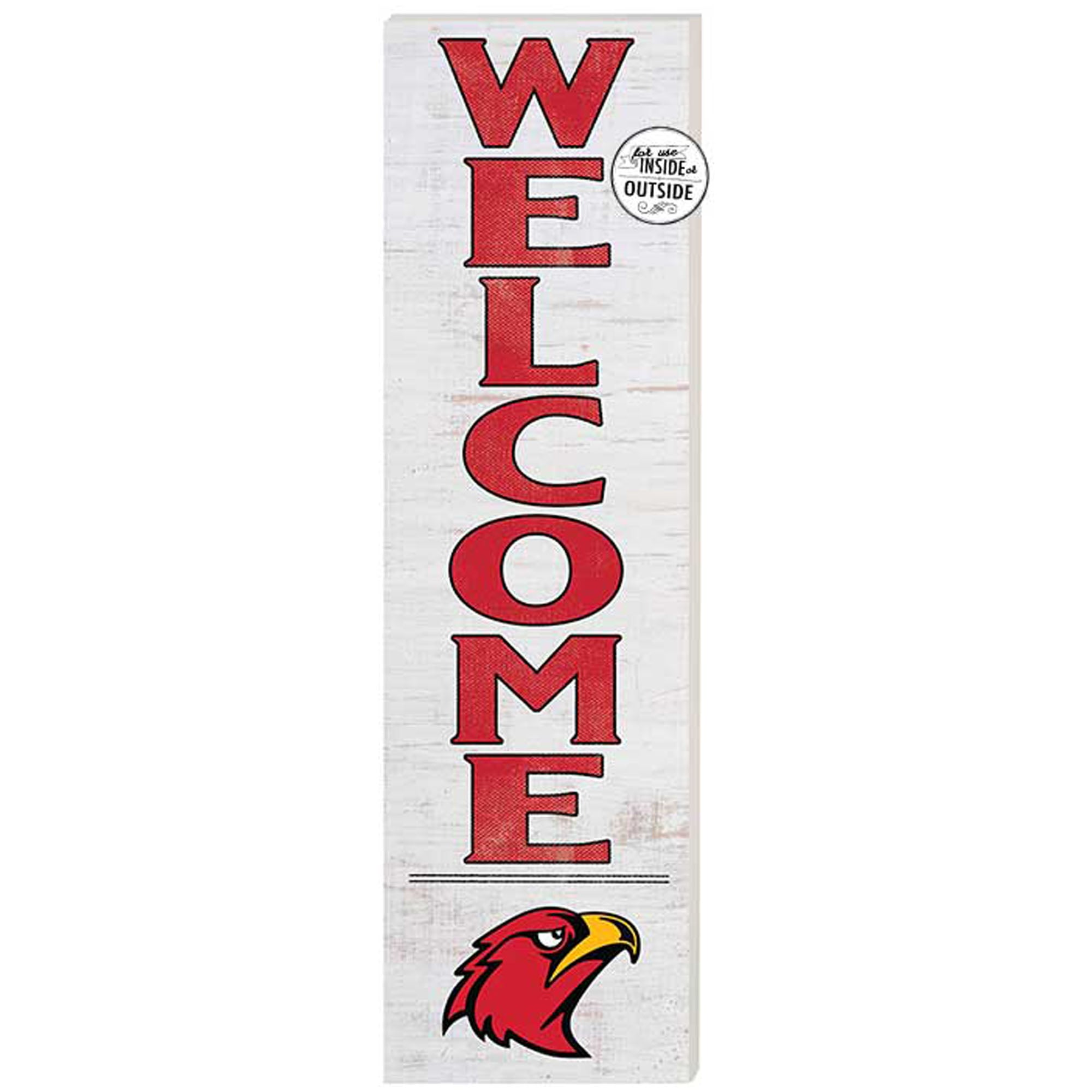 Illinois Tech Scarlet Hawks 10'' x 35'' Indoor/Outdoor Welcome Sign