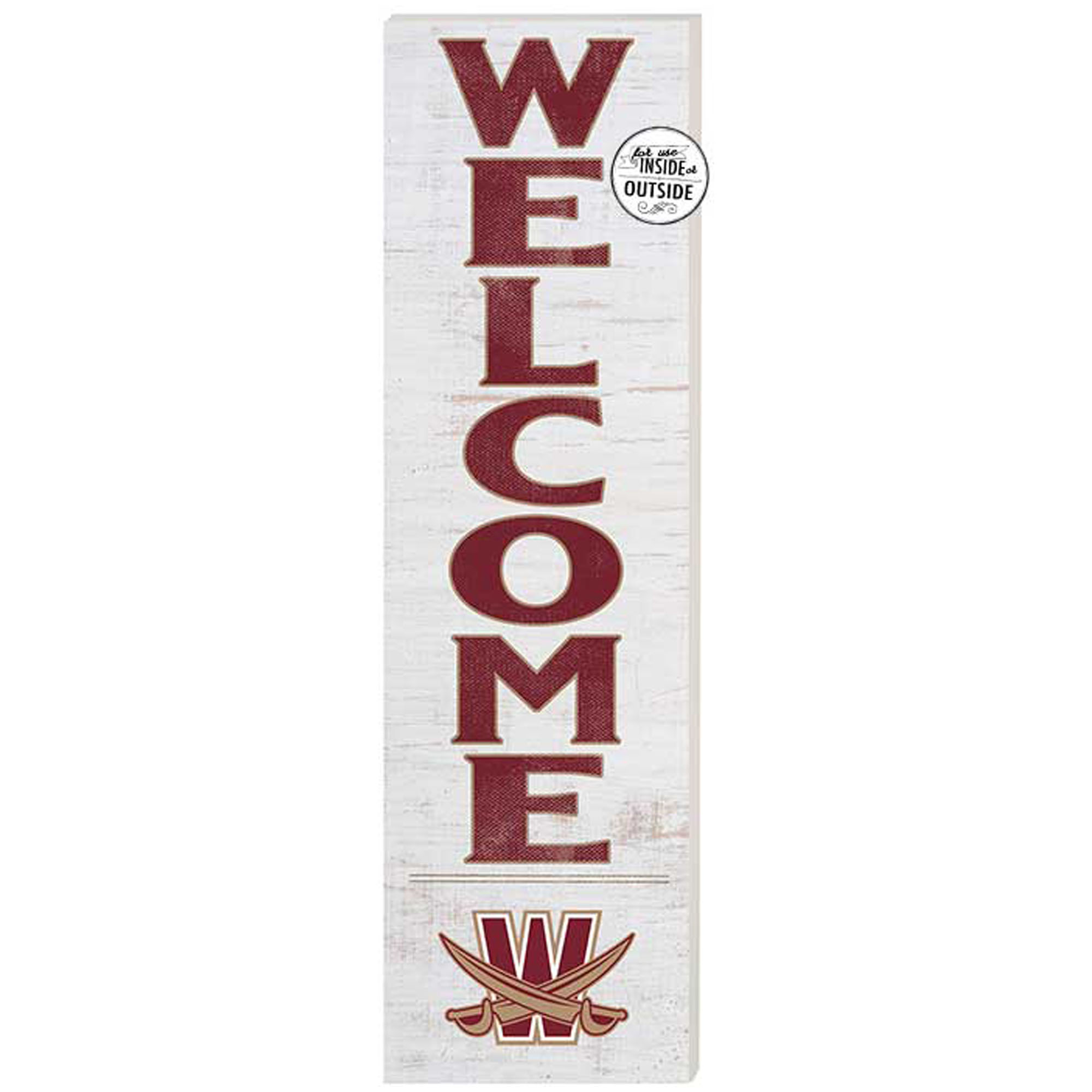 Walsh Cavaliers 10'' x 35'' Indoor/Outdoor Welcome Sign