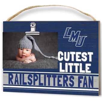 Lincoln Memorial Railsplitters 8'' x 10'' Cutest Little Team Logo Clip Photo Frame
