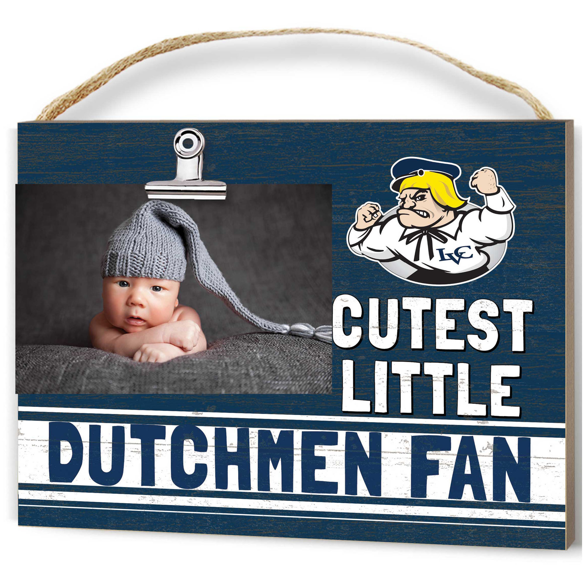 Lebanon Valley College 8'' x 10'' Cutest Little Team Logo Clip Photo Frame