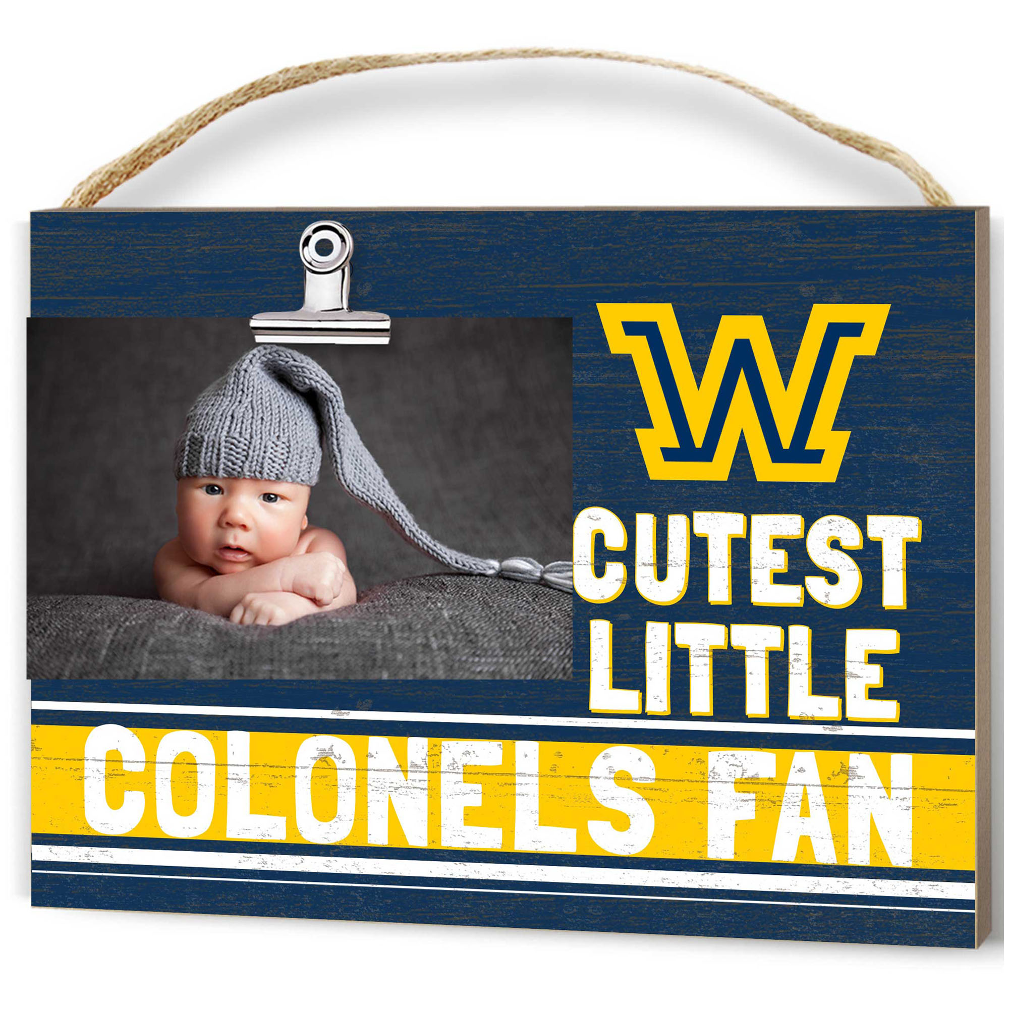 Wilkes Colonels 8'' x 10'' Cutest Little Team Logo Clip Photo Frame