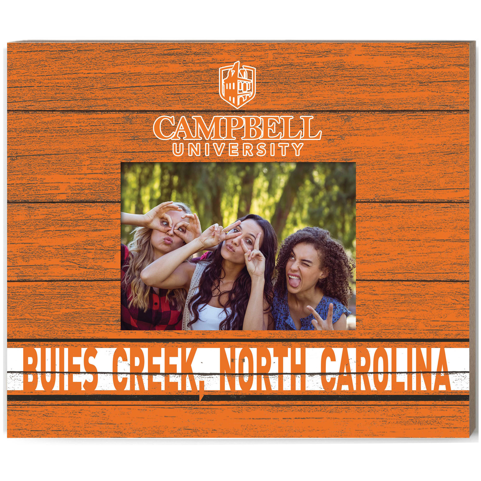 Campbell Fighting Camels 11'' x 13'' Team Spirit Scholastic Picture Frame