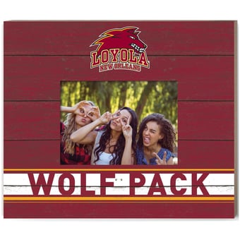 Loyola New Orleans Wolf Pack 11'' x 13'' Team Spirit Scholastic Picture Frame