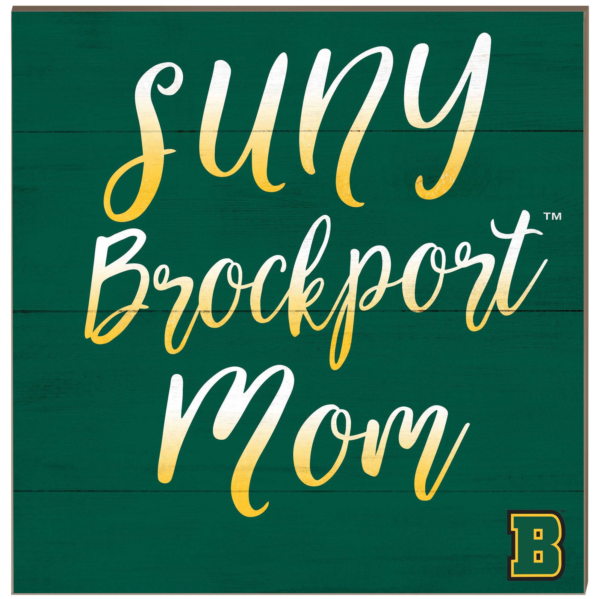 SUNY Brockport Golden Eagles 10'' x 10'' Mom Plaque