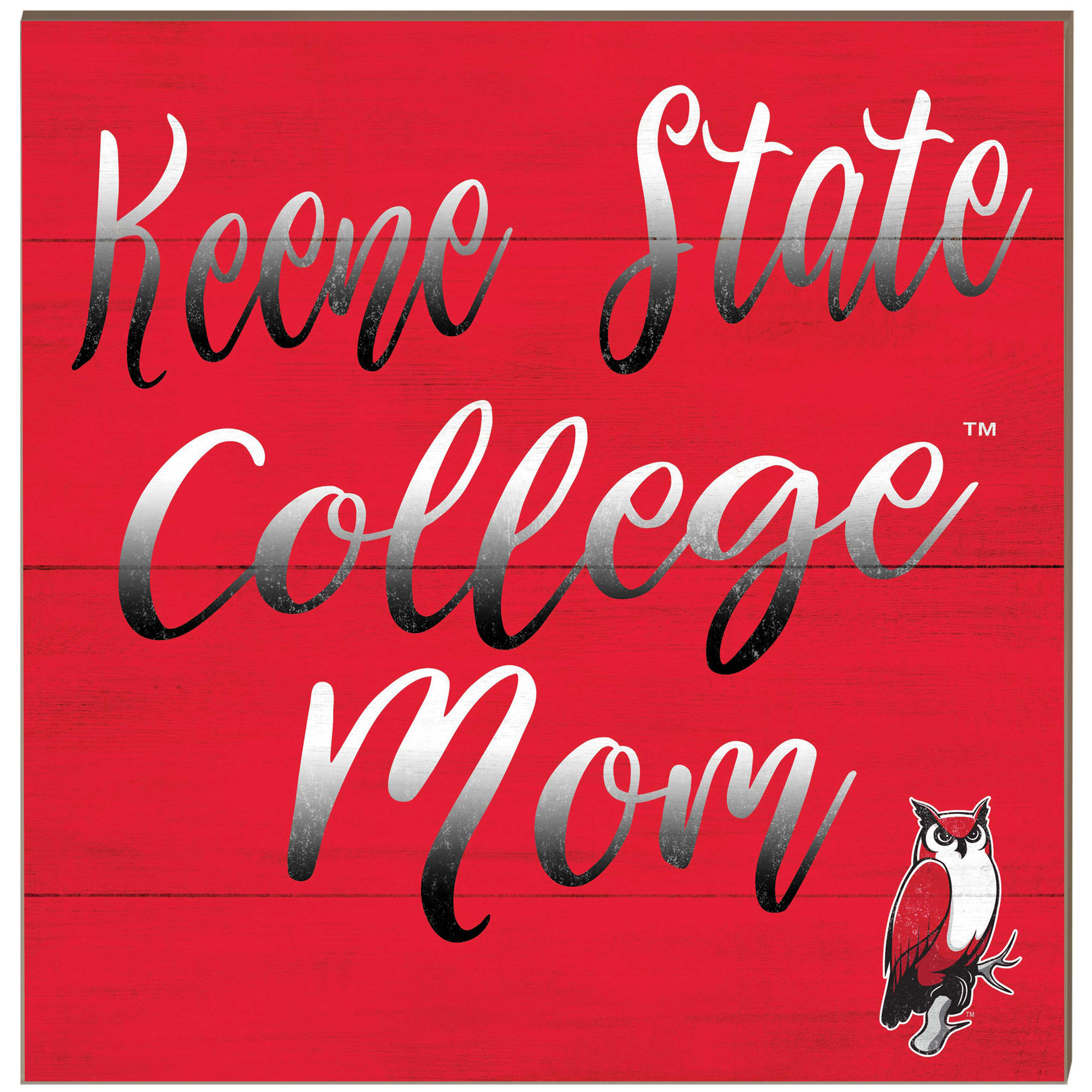 Keene State Owls 10'' x 10'' Mom Plaque