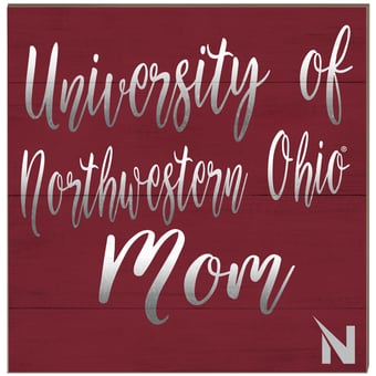Northwestern Ohio Racers 10'' x 10'' Mom Plaque