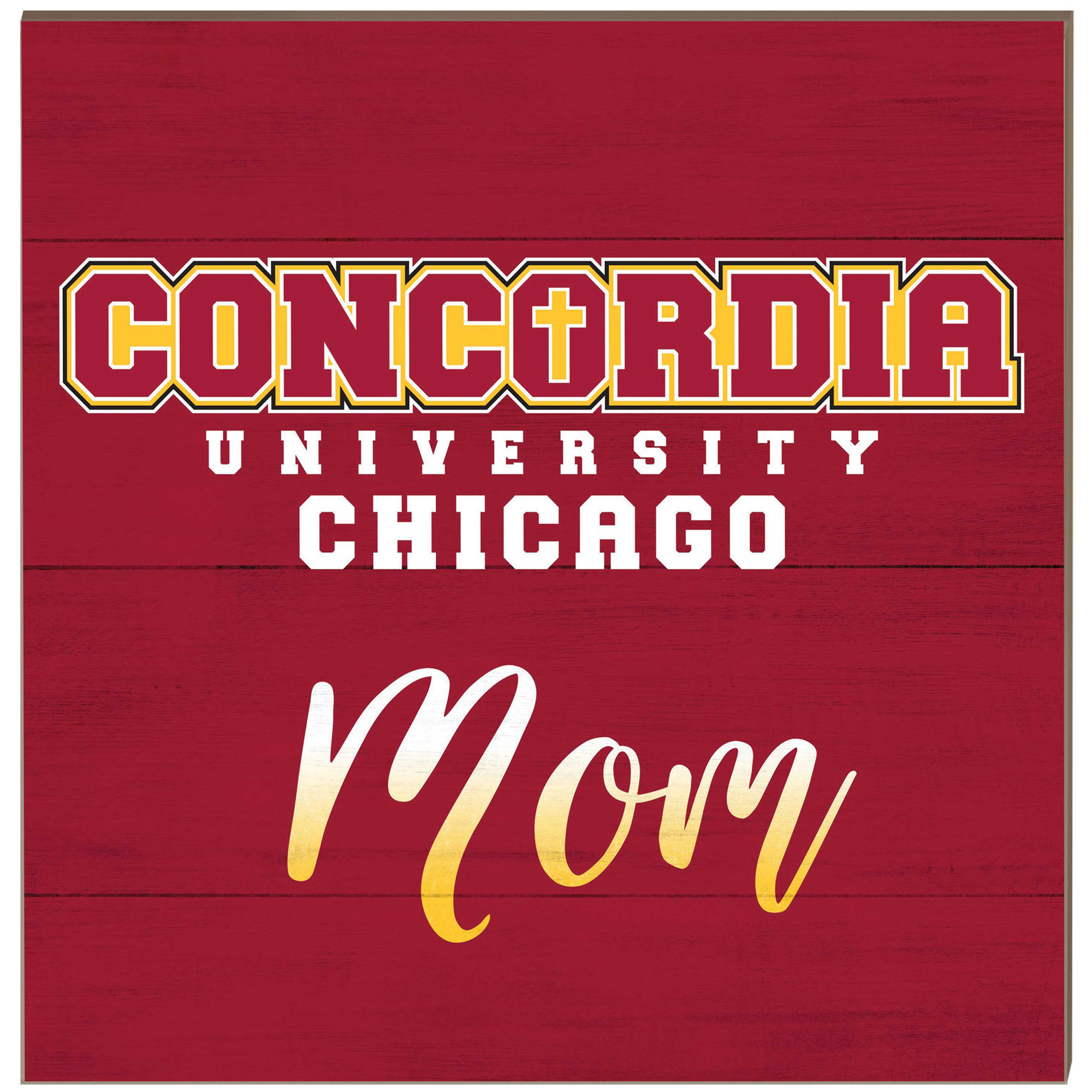 Concordia University (IL) Cougars 10'' x 10'' Mom Plaque