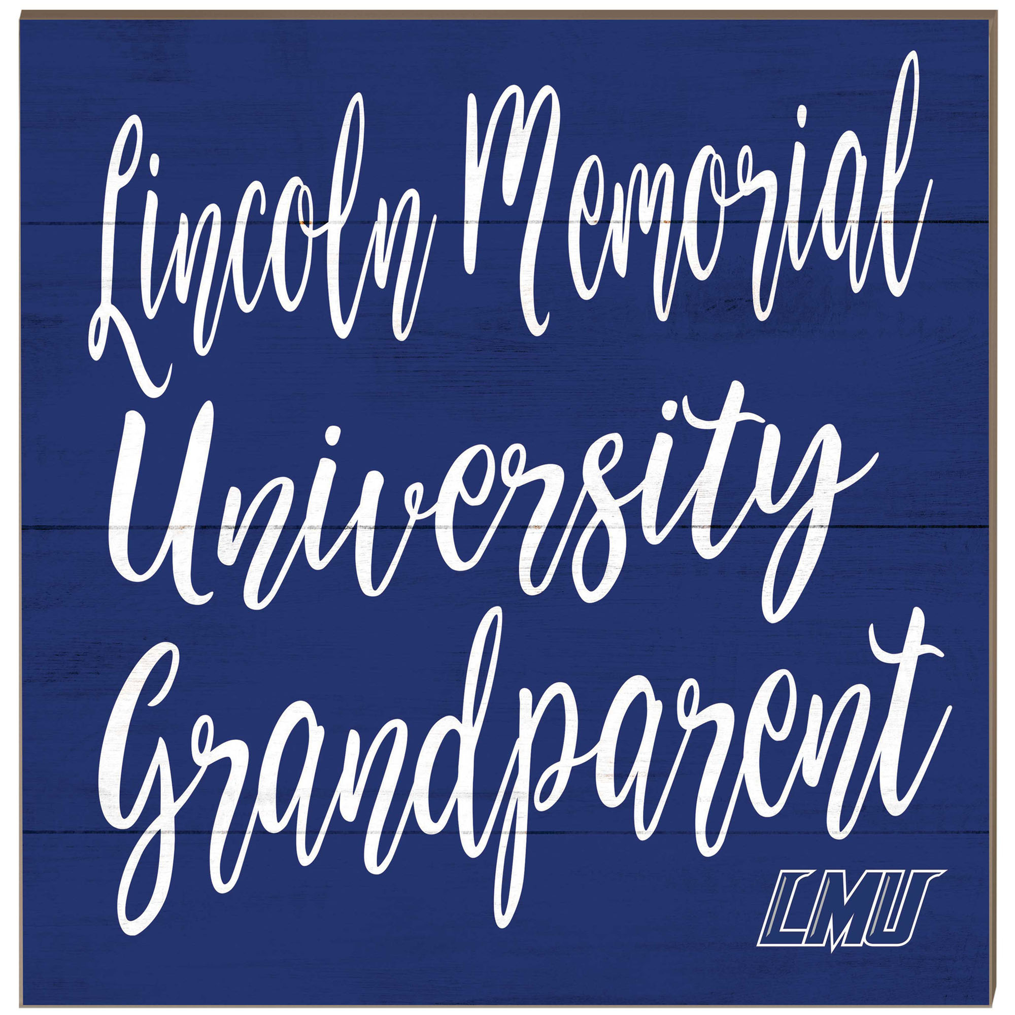 Lincoln Memorial Railsplitters 10'' x 10'' Grandparent Plaque