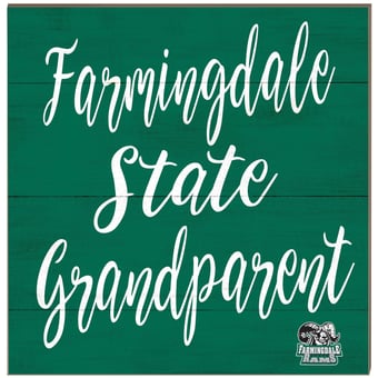 SUNY Farmingdale State Rams 10'' x 10'' Grandparent Plaque
