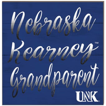 Nebraska-Kearney Lopers 10'' x 10'' Grandparent Plaque