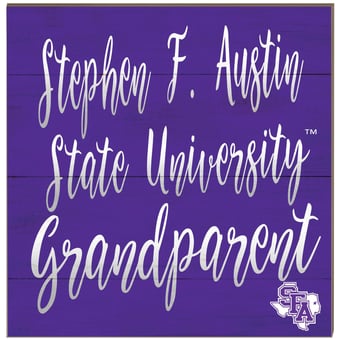Stephen F Austin Lumberjacks 10'' x 10'' Grandparent Plaque