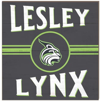 Lesley Lynx 10" x 10" Retro Team Sign