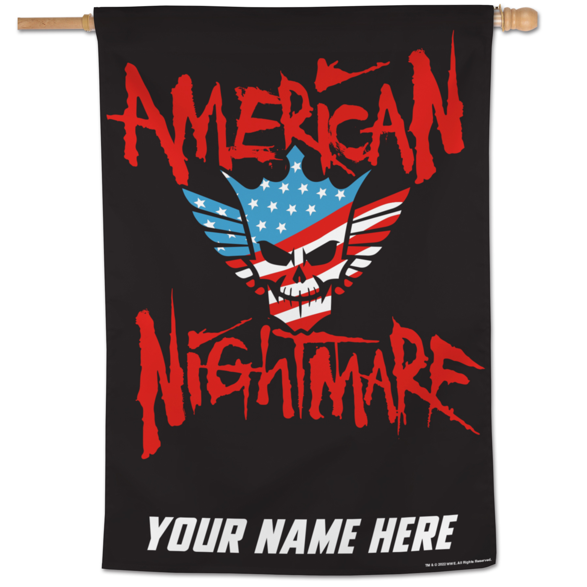 WinCraft Cody Rhodes 27” x 37” One-Sided Personalized Vertical Banner WinCraft Cody Rhodes 27” x 37” One-Sided Personalized Vertical Banner