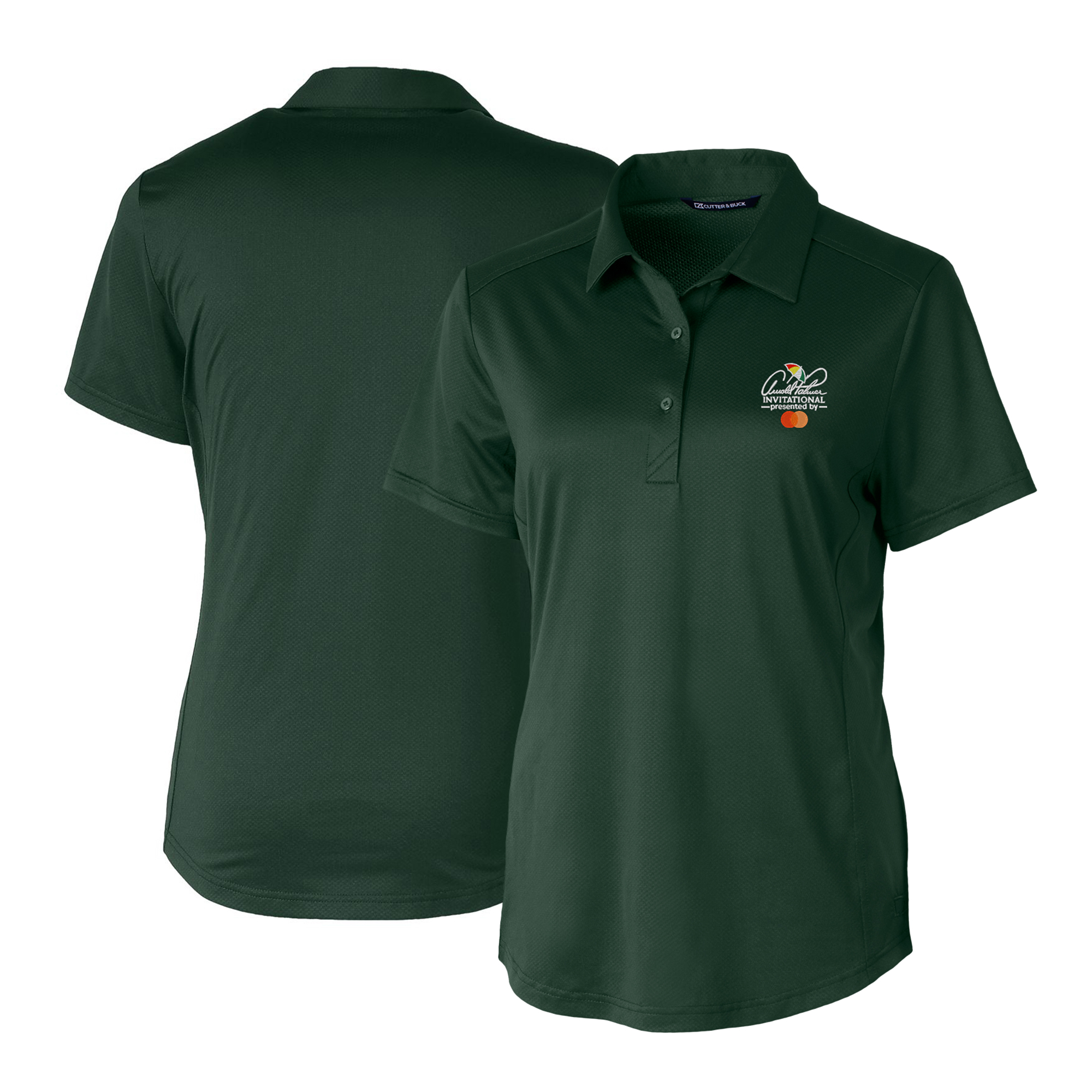 Women’s Cutter & Buck Hunter Green Arnold Palmer Invitational Prospect Textured Stretch Polo Women’s Cutter & Buck Hunter Green Arnold Palmer Invitational Prospect Textured Stretch Polo