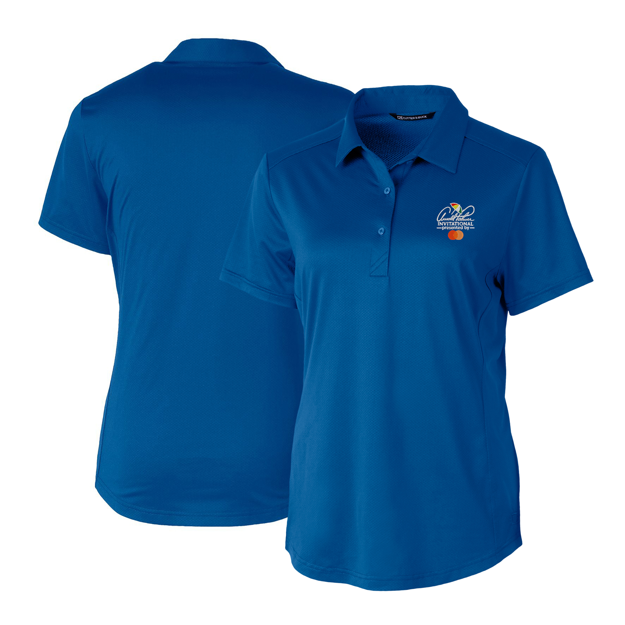 Women’s Cutter & Buck Blue Arnold Palmer Invitational Prospect Textured Stretch Polo Women’s Cutter & Buck Blue Arnold Palmer Invitational Prospect Textured Stretch Polo