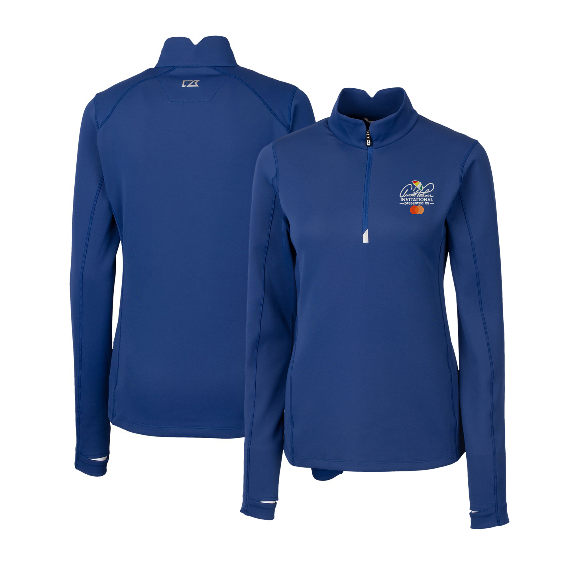 Women’s Cutter & Buck Blue Arnold Palmer Invitational Traverse Stretch Quarter-Zip Pullover Top Women’s Cutter & Buck Blue Arnold Palmer Invitational Traverse Stretch Quarter-Zip Pullover Top
