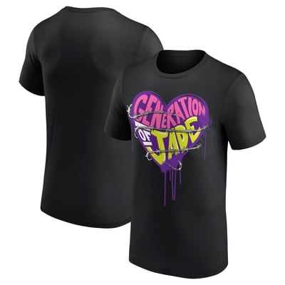 Men's Black Cora Jade Generation of Jade T-Shirt
