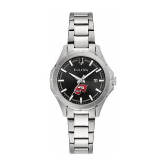 Women's Bulova Black Western Kentucky Hilltoppers Stainless Steel Classic Sport Watch