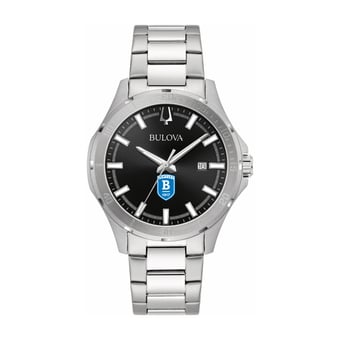 Bulova Black Bentley Falcons Stainless Steel Sport Classic Watch