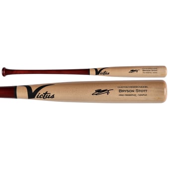 Bryson Stott Philadelphia Phillies Autographed Victus Game Model Bat