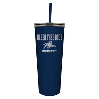 Jackson State Tigers 24oz. Rally Cry Skinny Tumbler