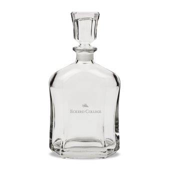 Eckerd Tritons 23.75oz. Crystal Whisky Decanter