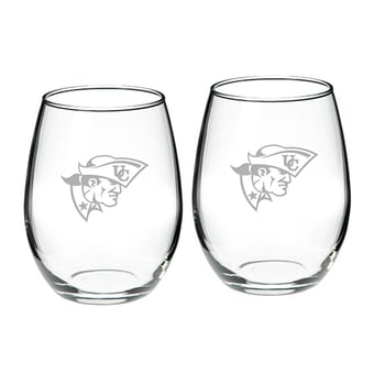 Cumberlands Patriots 21oz. 2-Piece Stemless Wine Glass Set