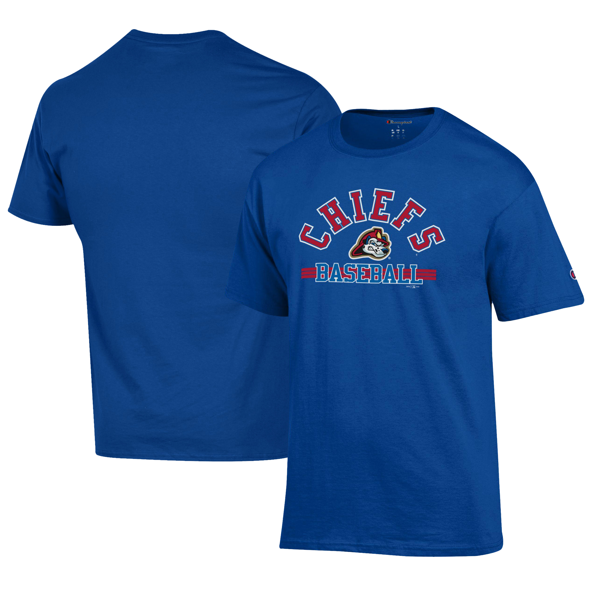 Men’s Champion Royal Peoria Chiefs Jersey T-Shirt Men’s Champion Royal Peoria Chiefs Jersey T-Shirt