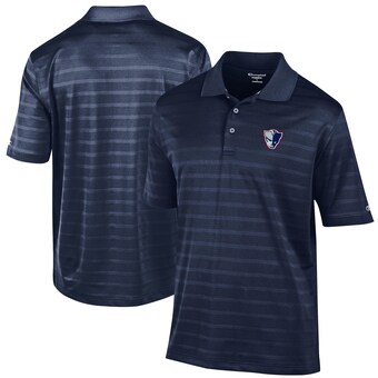 Men's Champion Navy Somerset Patriots Textured Solid Polo