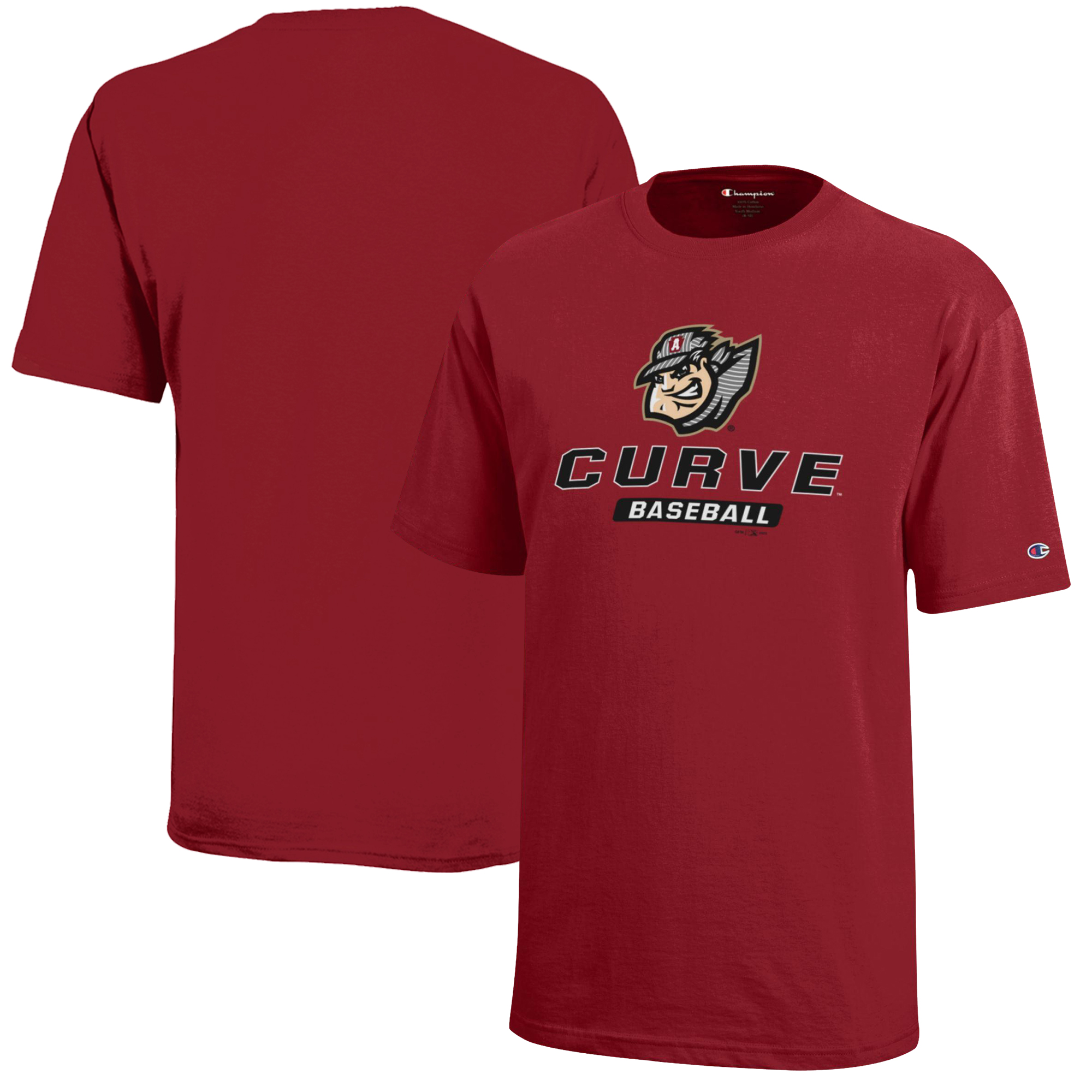 Youth Champion Red Altoona Curve Jersey T-Shirt Youth Champion Red Altoona Curve Jersey T-Shirt