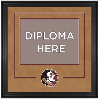 Florida State Seminoles Deluxe 11" x 14" Diploma Frame with Team Logo