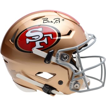 Brock Purdy San Francisco 49ers Autographed Riddell Speed Flex Authentic Helmet
