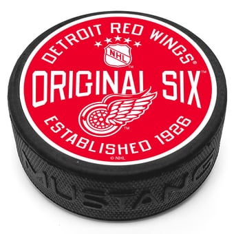 Detroit Red Wings Original Six Puck
