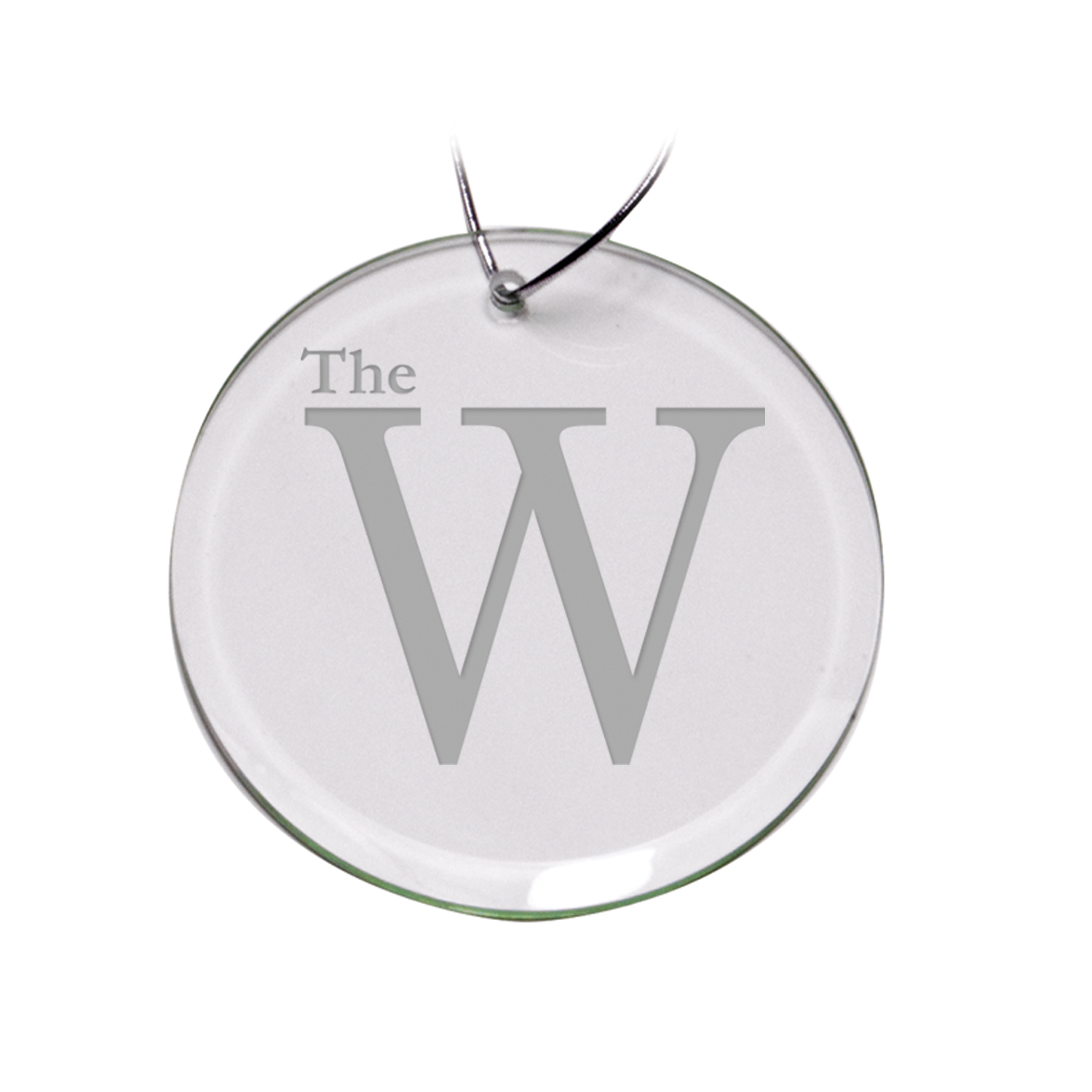 Mississippi University for Women Owls Primary Logo 3'' Round Glass Ornament