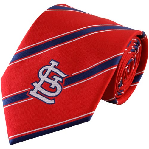 Men’s St. Louis Cardinals Woven Poly Tie Men’s St. Louis Cardinals Woven Poly Tie