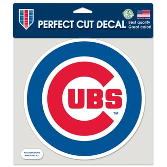 "WinCraft  Chicago Cubs 8"" x 8"" Color Car Decal"