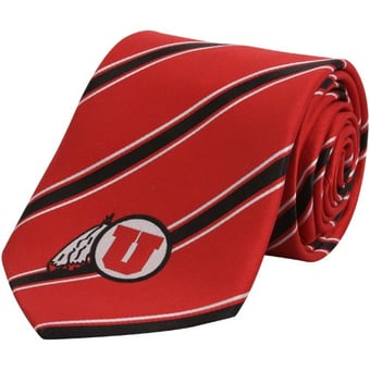 Men's Utah Utes Woven Poly Tie