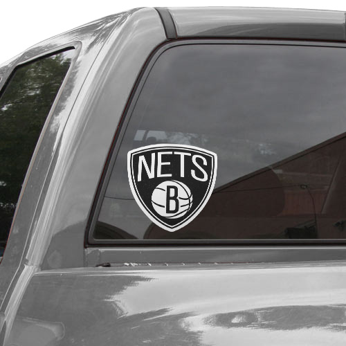 “WinCraft Brooklyn Nets 8″” x 8″” Color Car Decal” “WinCraft Brooklyn Nets 8″” x 8″” Color Car Decal”