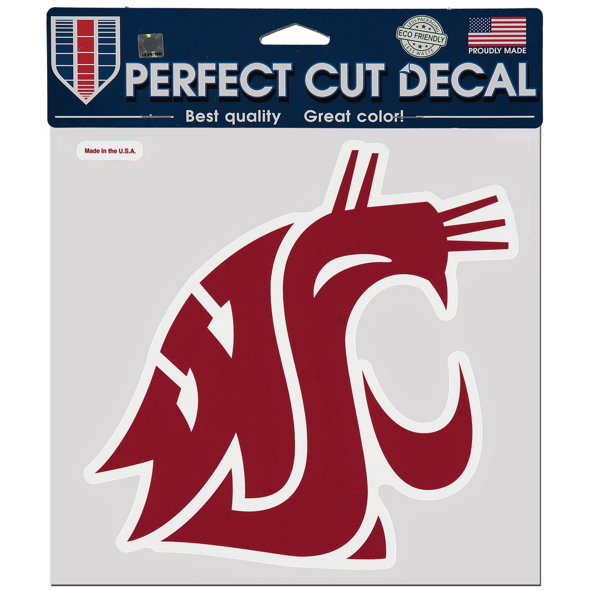WinCraft  Washington State Cougars 8" x 8" Color Car Decal