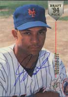 Jay Payton New York Mets 1994 Topps Stadium Club Draft Pick Autographed Card - Rookie Card. This item comes with a certificate of authenticity from Autograph-Sports. Autographed