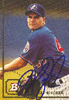 Joey Eischen Montreal Expos 1994 Topps Autographed Card. This item comes with a certificate of authenticity from Autograph-Sports. Autographed